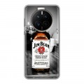 Дизайнерский силиконовый с усиленными углами чехол для Huawei Mate 50 Jim Beam