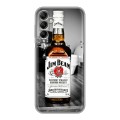 Дизайнерский силиконовый чехол для Samsung Galaxy A14 Jim Beam