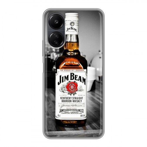 Дизайнерский силиконовый чехол для Xiaomi Poco C65 Jim Beam