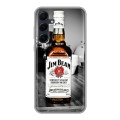 Дизайнерский силиконовый чехол для Samsung Galaxy A55 Jim Beam