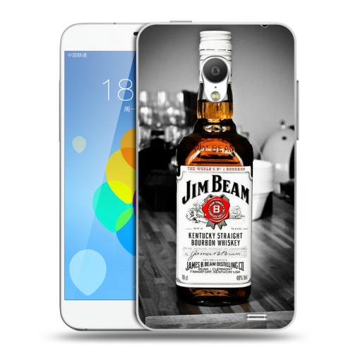 Дизайнерский силиконовый чехол для  Meizu MX3 Jim Beam