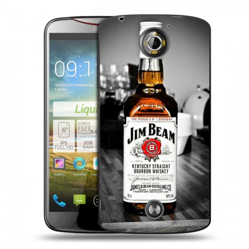 Дизайнерский пластиковый чехол для Acer Liquid S2 Jim Beam