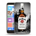 Дизайнерский пластиковый чехол для Nokia Lumia 1320 Jim Beam