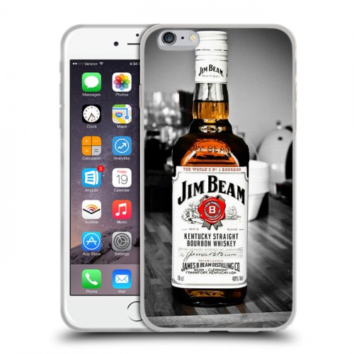 Дизайнерский силиконовый чехол для Iphone 6 Plus/6s Plus Jim Beam