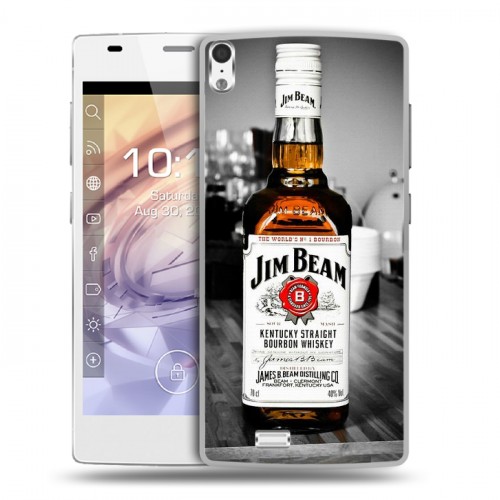 Дизайнерский пластиковый чехол для Prestigio Grace Jim Beam