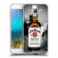 Дизайнерский пластиковый чехол для Samsung Galaxy E5 Jim Beam