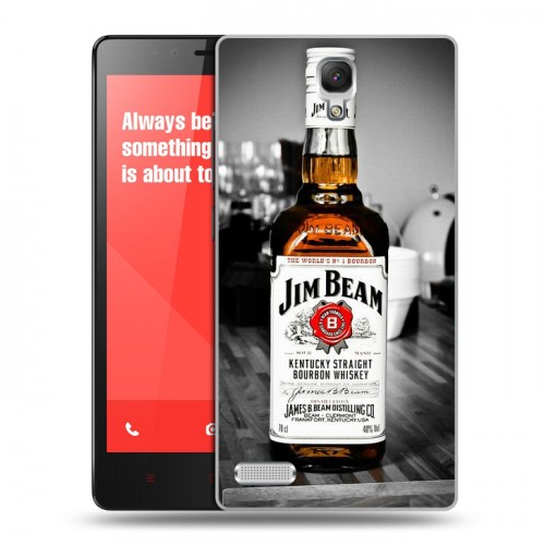 Дизайнерский пластиковый чехол для Xiaomi RedMi Note Jim Beam