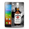 Дизайнерский пластиковый чехол для Lenovo A7000 Jim Beam