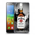 Дизайнерский пластиковый чехол для Lenovo A6000 Jim Beam