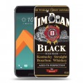 Дизайнерский пластиковый чехол для HTC 10 Jim Beam