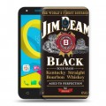 Дизайнерский пластиковый чехол для Alcatel U5 Jim Beam