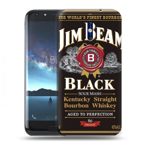 Дизайнерский силиконовый чехол для Doogee BL5000 Jim Beam