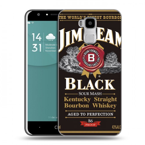 Дизайнерский пластиковый чехол для Doogee Y6 Jim Beam