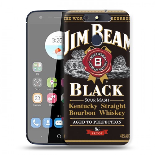 Дизайнерский силиконовый чехол для ZTE Blade V8C Jim Beam