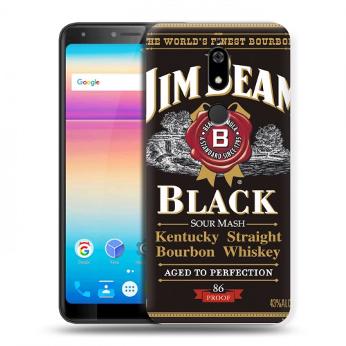 Дизайнерский силиконовый чехол для BQ Space X Jim Beam