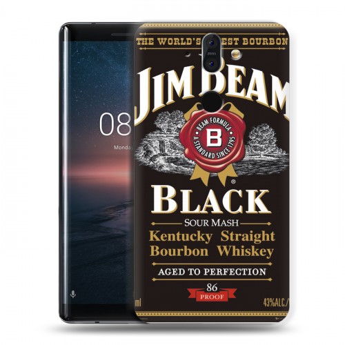 Дизайнерский пластиковый чехол для Nokia 8 Sirocco Jim Beam