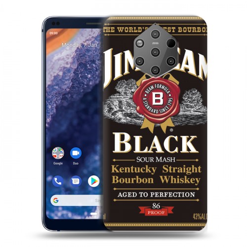 Дизайнерский силиконовый чехол для Nokia 9 PureView Jim Beam