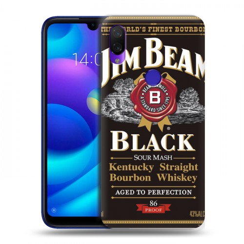 Дизайнерский пластиковый чехол для Xiaomi Mi Play Jim Beam