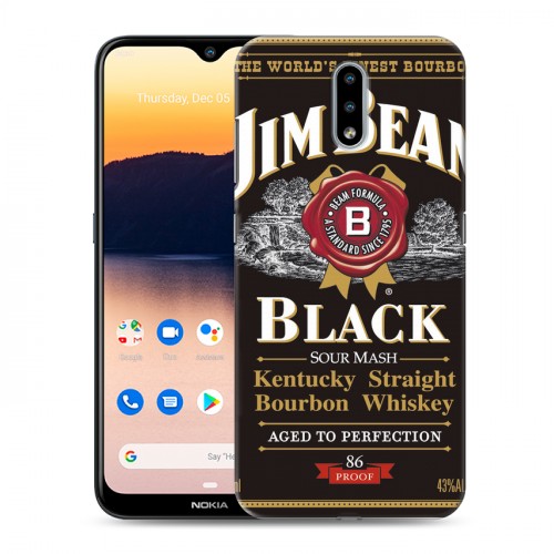 Дизайнерский пластиковый чехол для Nokia 2.3 Jim Beam