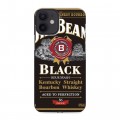 Дизайнерский силиконовый с усиленными углами чехол для Iphone 12 Mini Jim Beam