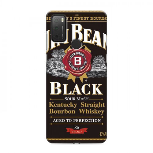 Дизайнерский силиконовый чехол для Alcatel 3L (2021) Jim Beam