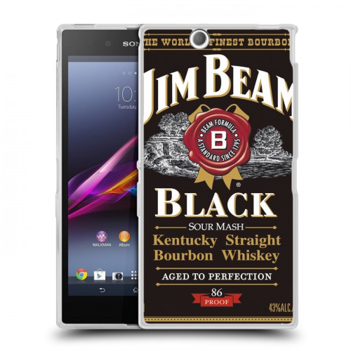 Дизайнерский пластиковый чехол для Sony Xperia Z Ultra  Jim Beam