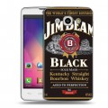 Дизайнерский пластиковый чехол для LG L60 Jim Beam