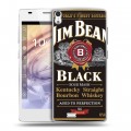 Дизайнерский пластиковый чехол для Prestigio Grace Jim Beam