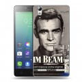 Дизайнерский силиконовый чехол для Lenovo A6010 Jim Beam