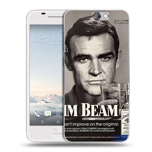 Дизайнерский пластиковый чехол для HTC One A9 Jim Beam
