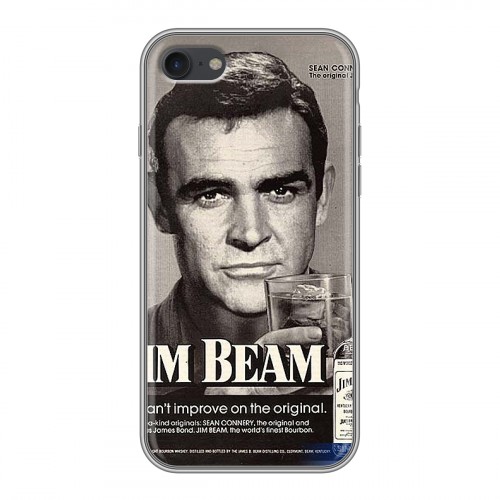 Дизайнерский силиконовый чехол для Iphone 7 Jim Beam