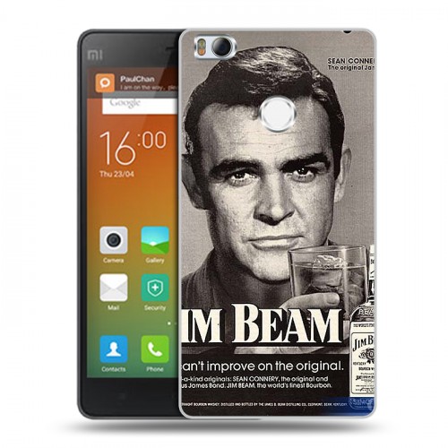 Дизайнерский пластиковый чехол для Xiaomi Mi4S Jim Beam