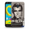 Дизайнерский пластиковый чехол для Alcatel U5 Jim Beam