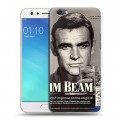 Дизайнерский силиконовый чехол для OPPO F3 Jim Beam