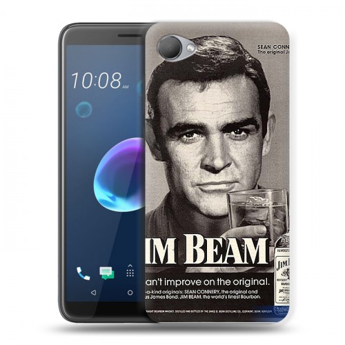 Дизайнерский пластиковый чехол для HTC Desire 12 Jim Beam