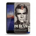 Дизайнерский силиконовый чехол для Nokia 2.1 Jim Beam