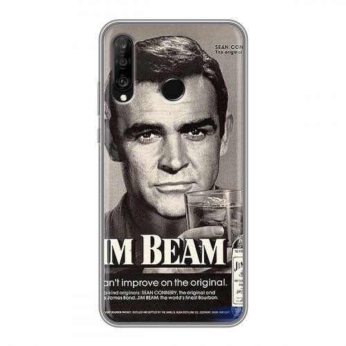 Дизайнерский силиконовый чехол для Huawei P30 Lite Jim Beam