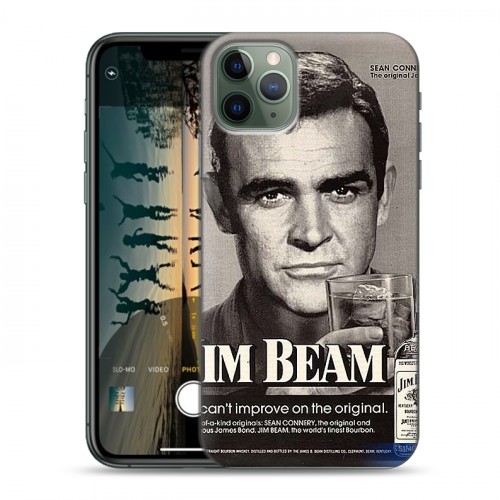 Дизайнерский пластиковый чехол для Iphone 11 Pro Jim Beam