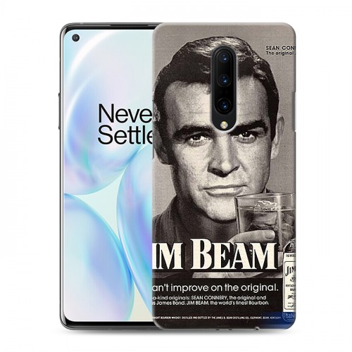 Дизайнерский силиконовый чехол для OnePlus 8 Jim Beam