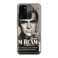 Дизайнерский силиконовый с усиленными углами чехол для Tecno Spark Go 2022 Jim Beam