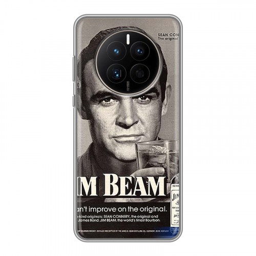 Дизайнерский силиконовый с усиленными углами чехол для Huawei Mate 50 Jim Beam