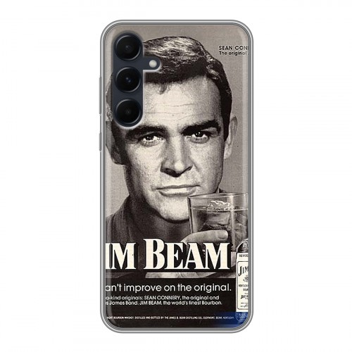 Дизайнерский силиконовый чехол для Samsung Galaxy A55 Jim Beam