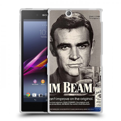 Дизайнерский пластиковый чехол для Sony Xperia Z Ultra  Jim Beam