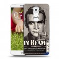 Дизайнерский пластиковый чехол для LG Optimus G2 mini Jim Beam