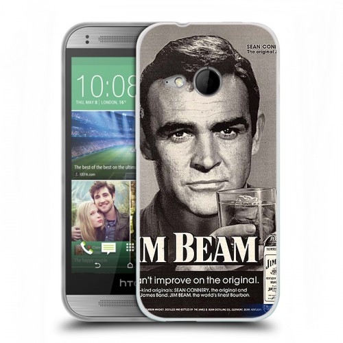 Дизайнерский пластиковый чехол для HTC One mini 2 Jim Beam