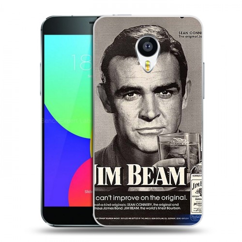 Дизайнерский пластиковый чехол для Meizu MX4 Pro Jim Beam