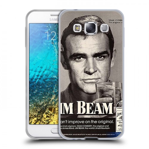 Дизайнерский пластиковый чехол для Samsung Galaxy E5 Jim Beam