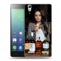 Дизайнерский силиконовый чехол для Lenovo A6010 Jim Beam