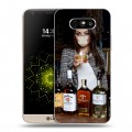 Дизайнерский пластиковый чехол для LG G5 Jim Beam