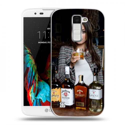 Дизайнерский пластиковый чехол для LG K10 Jim Beam